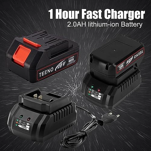 Cordless Drill Set - 2x2.0Ah