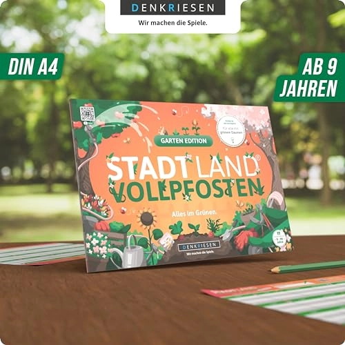 Stadt Land VOLLPFOSTEN: Spring Edition - Game Pad (German)