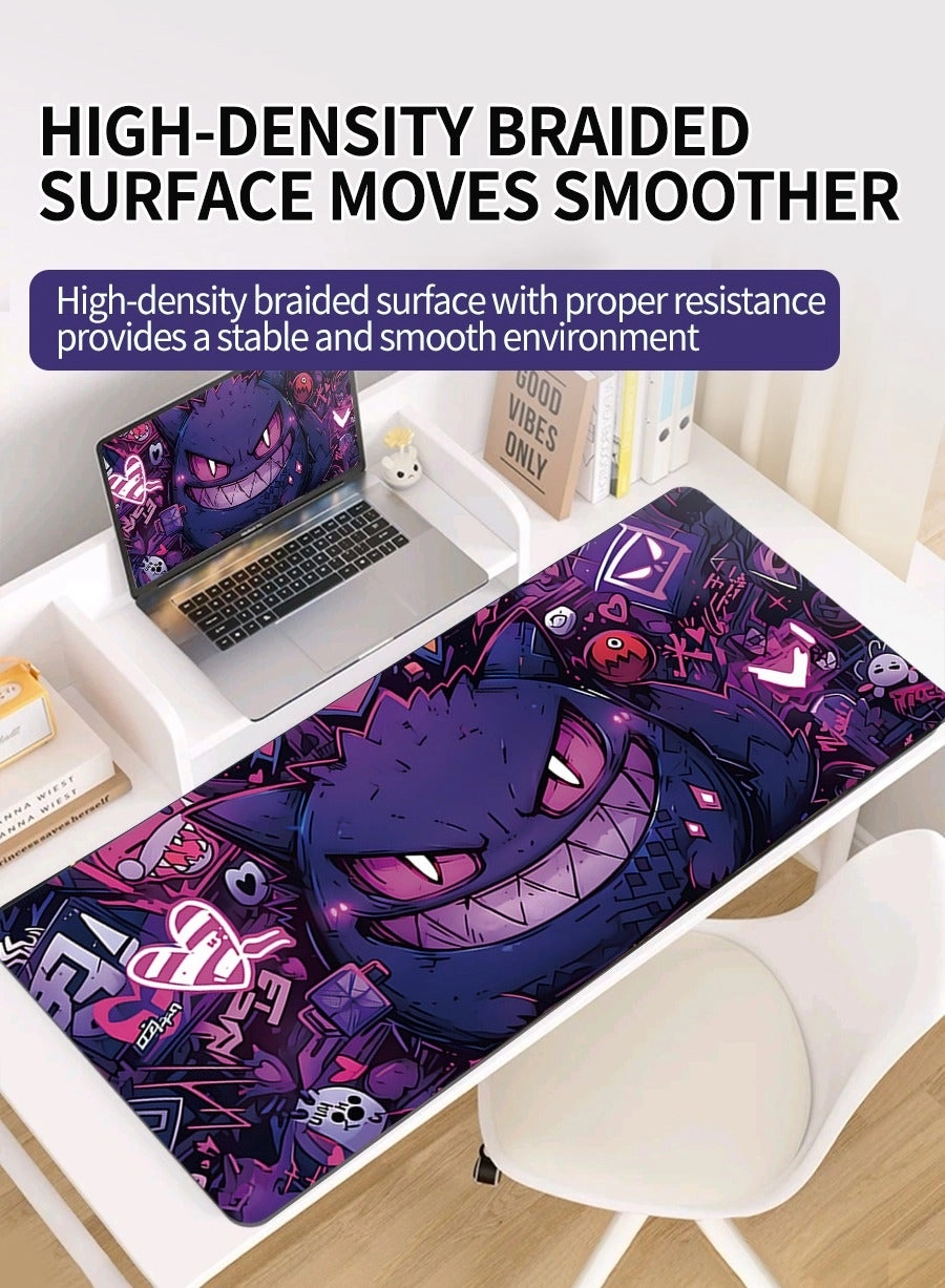 Anime Large Rubber Gaming Mouse Pad - 80x30 cm