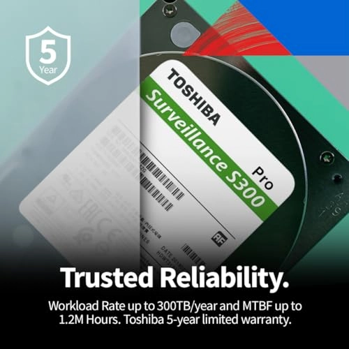 S300 PRO 3.5" 7200rpm 512MB SATA 6Gb/s (HDWTA1AUZSVA) - 10TB