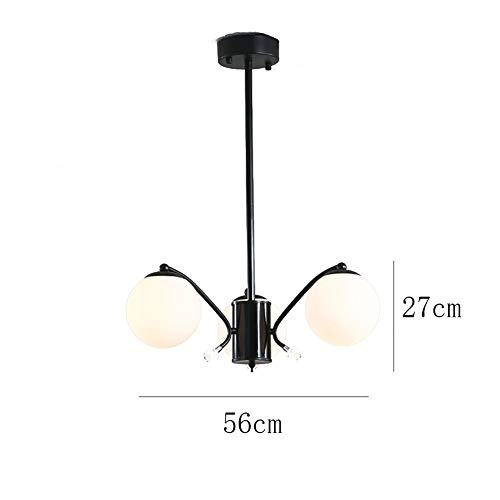 Magic Bean Chandelier - Black 5 heads