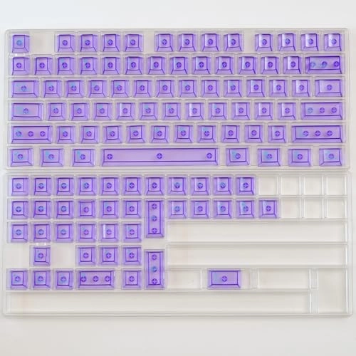 Transparent PC Keycaps - 61/64/87/104/108