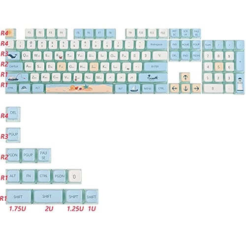 ASA Custom keycaps - 118 Keys PBT