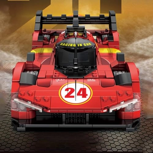 Supercar Building Blocks Set - 1370 pcs