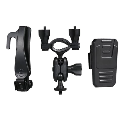 A39 Body Camera Accessory Clips - Short Long Bicycle Rotatable