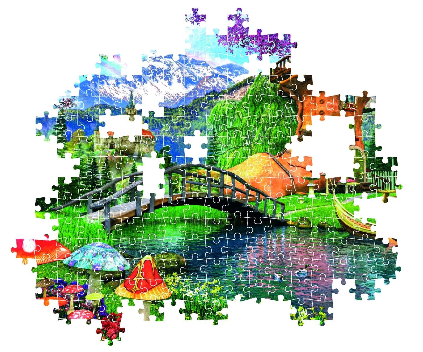 Old Shoe House Puzzle (527-35522) - 500 pcs