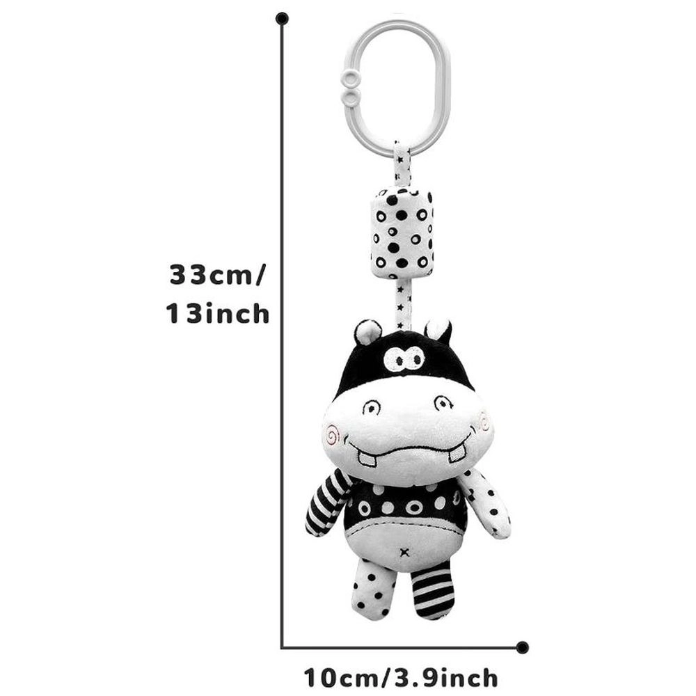 Baby Stroller Plush Hanging Mobile Rattle Toy - Suitable for 3 months and above