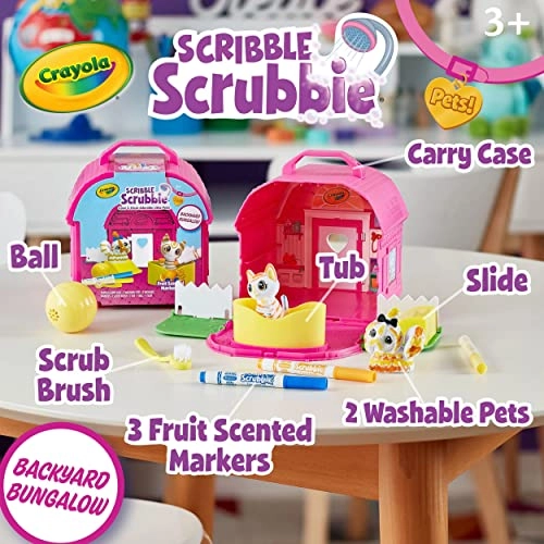 Scribble Scrubbie Pets - Backyard Playset 3+ years