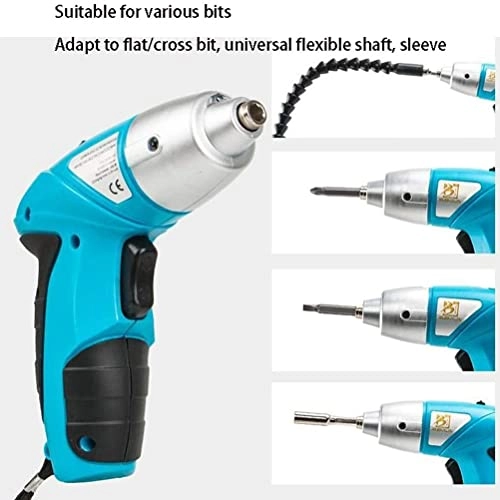 Cordless Electric Screwdriver - 5N·M MAX Rechargeable USB Charging