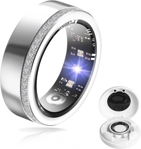Health Tracker Smart Ring - IP68 Waterproof Heart Rate Blood Oxygen