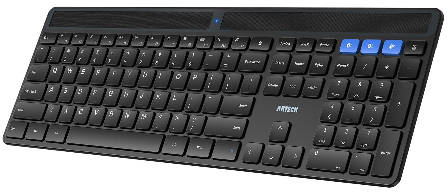Arteck Solar Keyboard - Bluetooth