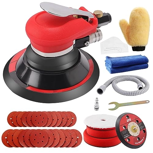 zfe Random Orbital Sander - Pneumatic Palm 5" 6"