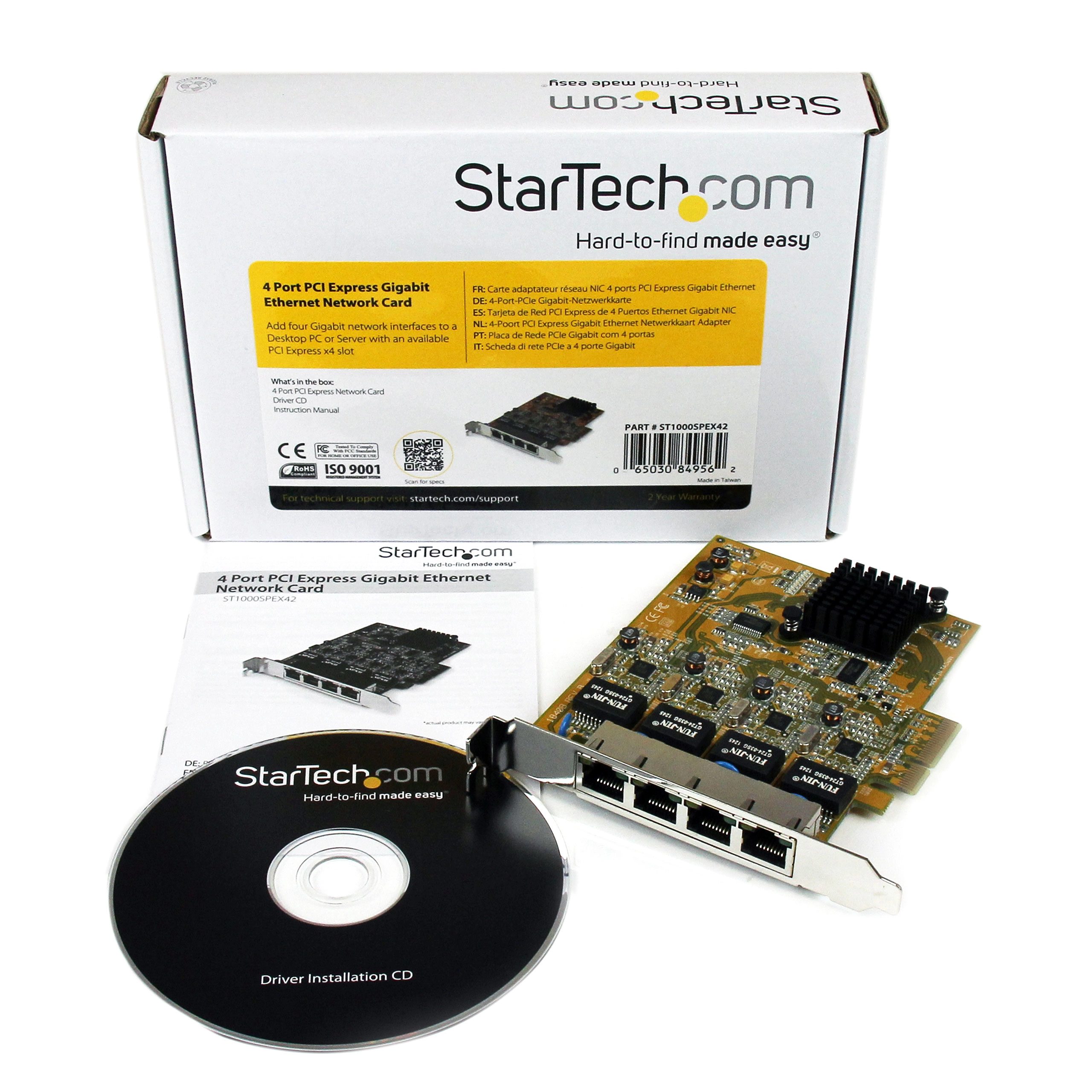 PCI Express Gigabit Ethernet Fiber Network Card
