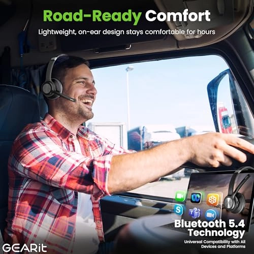 GI-HSET-BT-DUAL-BK-1 Wireless Headset