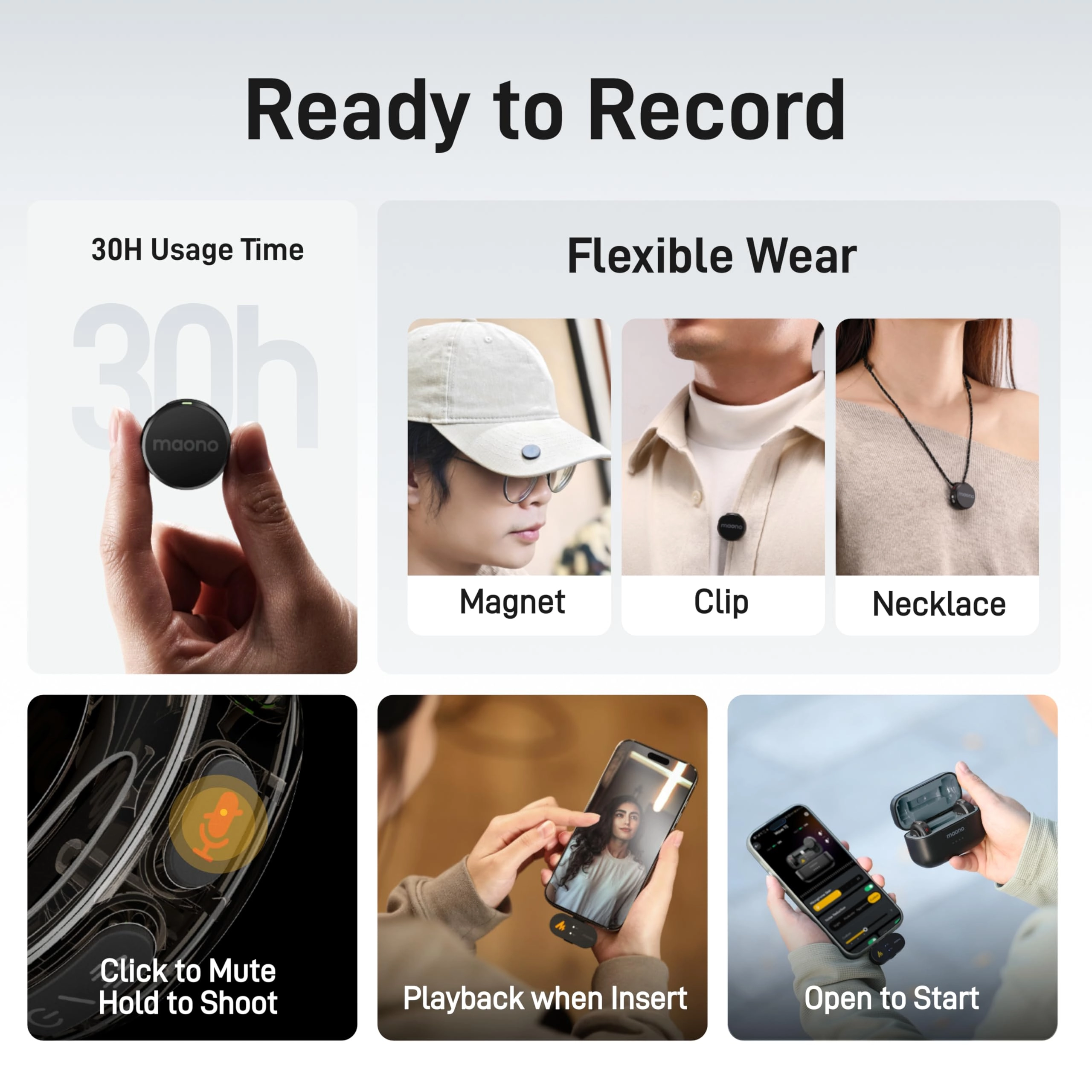 Wave T5 Combo Wireless+Lightning+USB Microphone