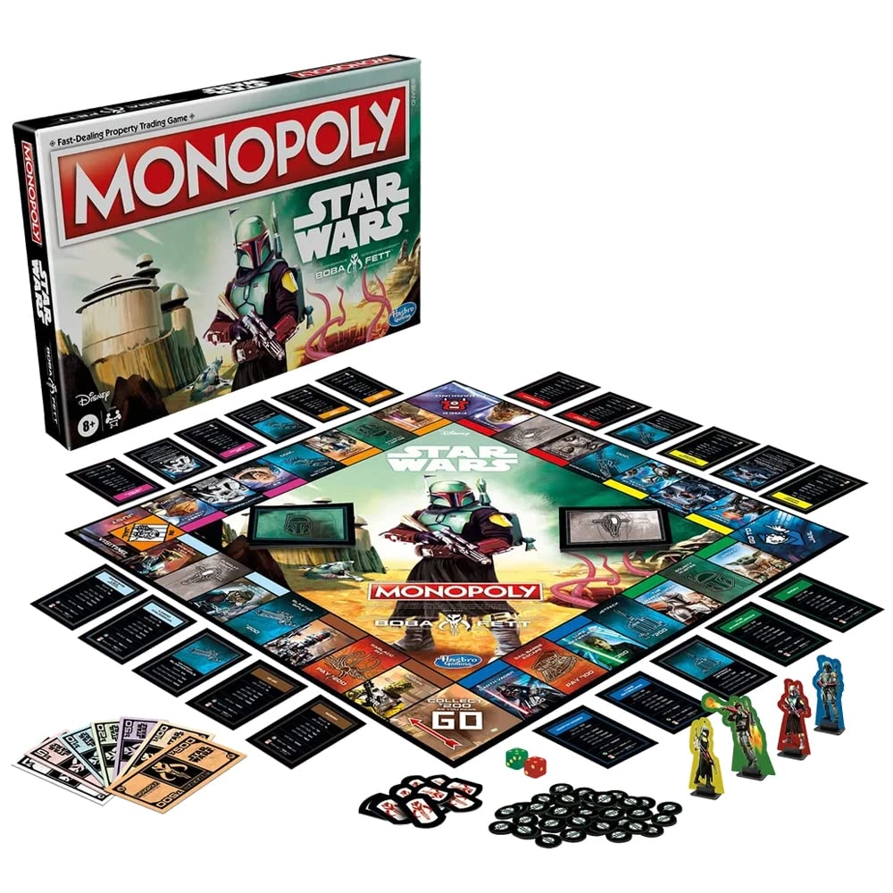 Hasbro Monopoly: Star Wars Boba Fett Edition