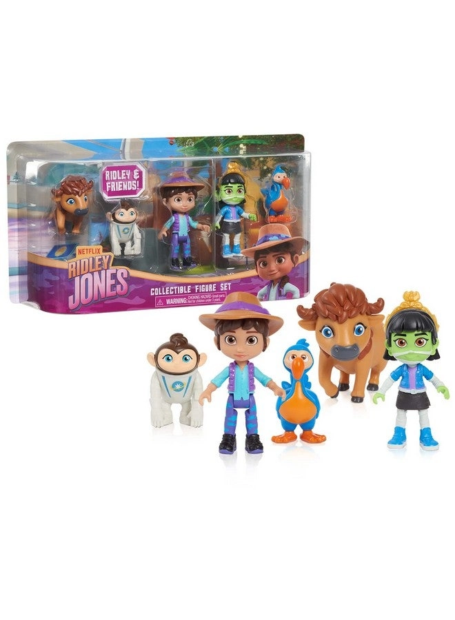 Just Play Ridley Jones Collectible Figure Set 5 pcs
