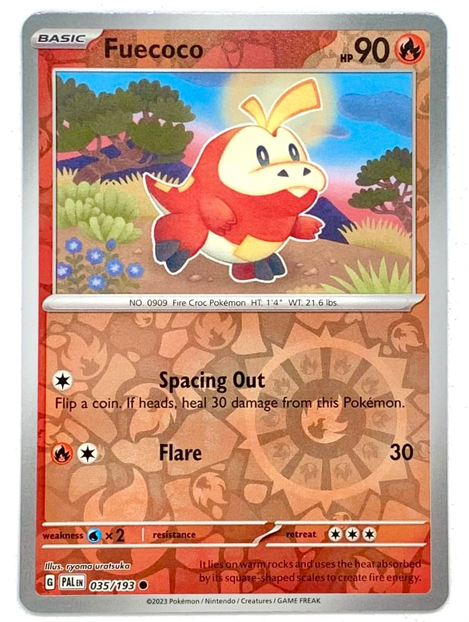 Pokmon Fuecoco 035/193