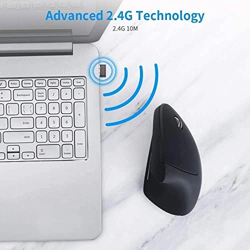 Vertical Ergonomic Mouse - USB