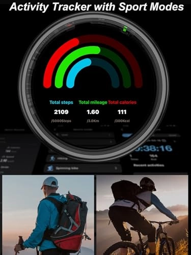 Smart Ring - Display Heart Rate Blood Oxygen