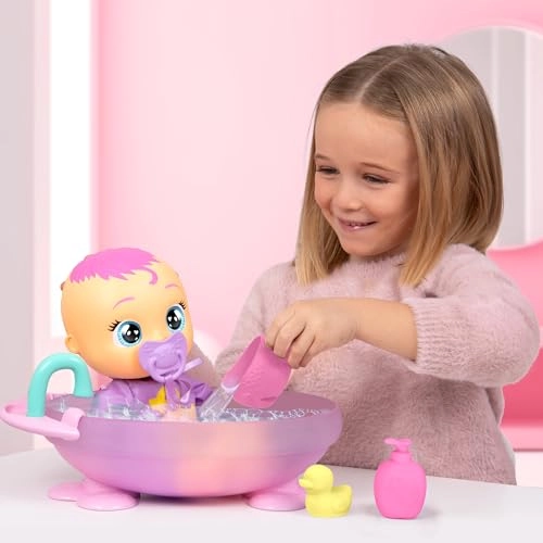 Newborn My First Bath Zoe - Interactive 20+ Baby Sounds Bathtub Set