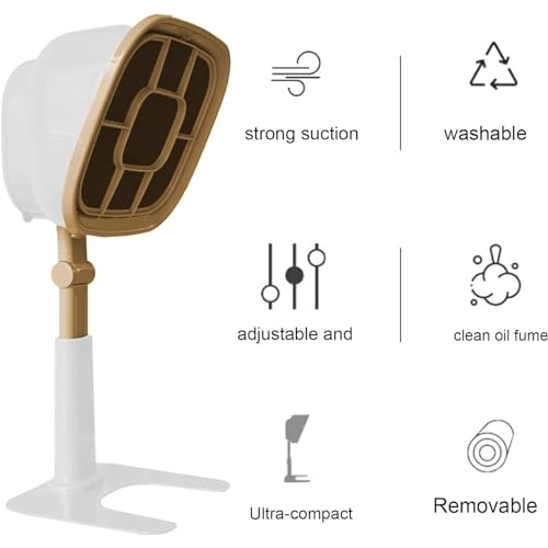 Small Cooker Hood - 3400RPM Strong Suction