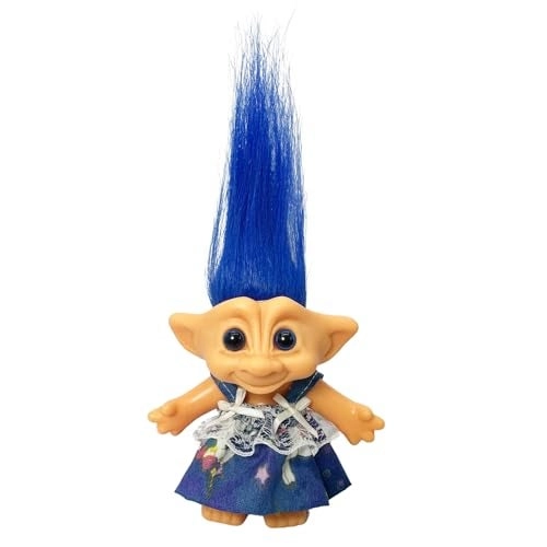 Yintlilocn Troll Doll - 75 Tall Dark Blue