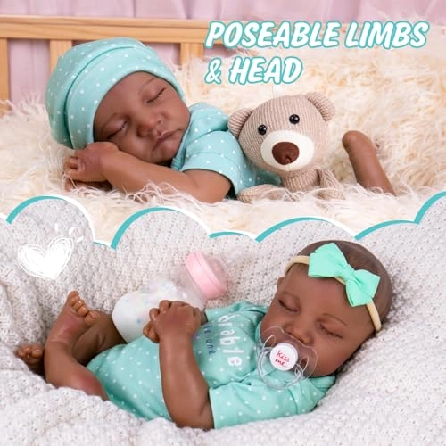 Reborn Baby Doll - 18 inches Vinyl Ages 3+