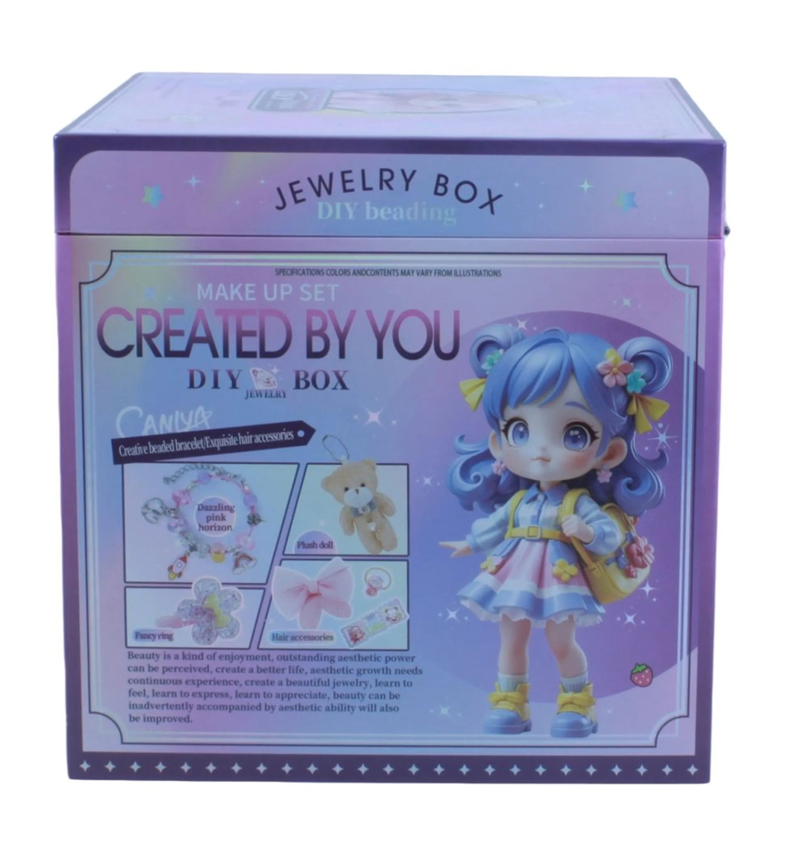 DIY Jewellery Gift Box - 8-In-1 Multicolor