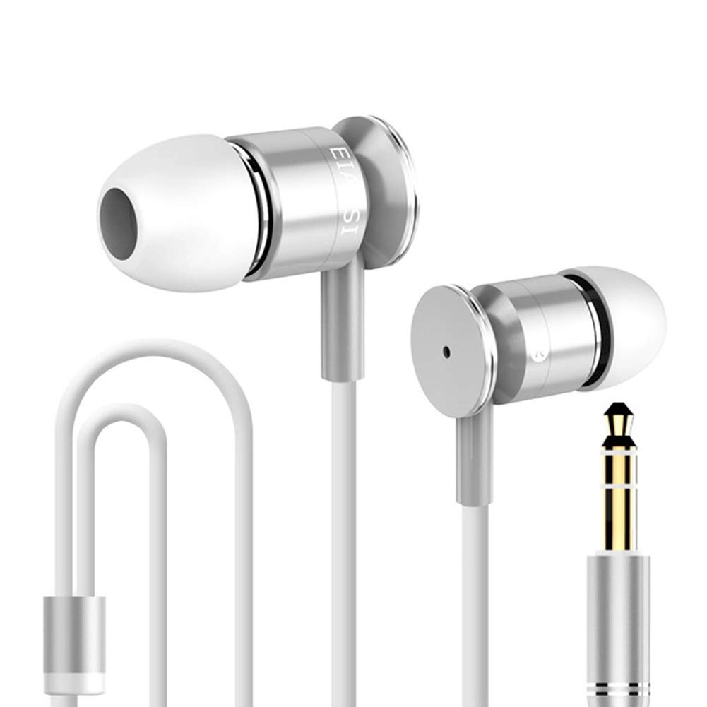 Metal Band Microphone Wired Headset