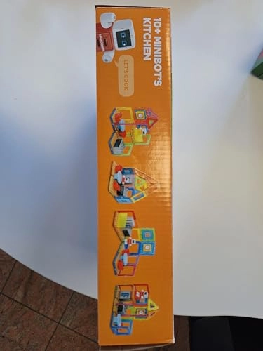 Minibot's Kitchen Set Shape Recognition - 3 years and up 33 pieces