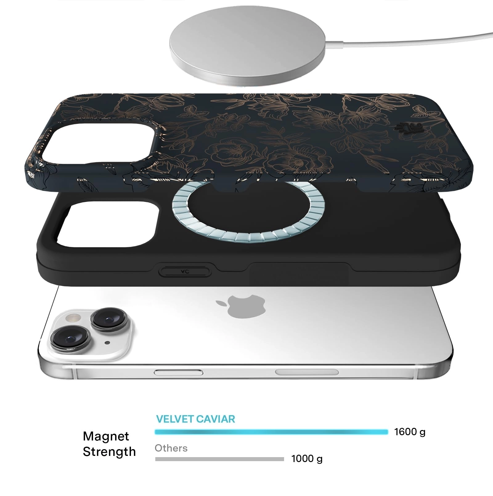 iPhone 15 Plus Case - Thermoplastic Polyurethane Basic Case with MagSafe for iPhone 15 Plus