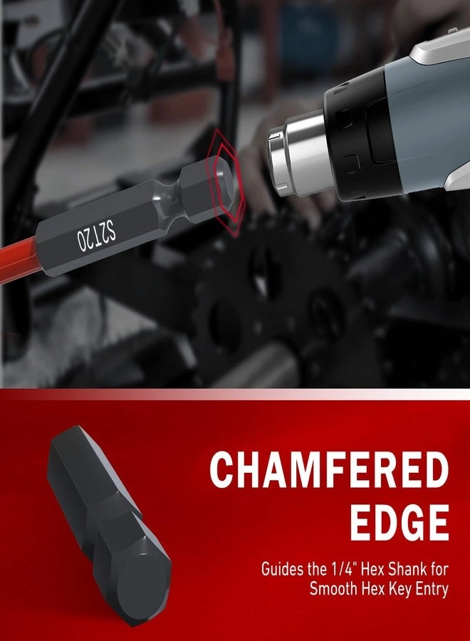 Long Torx Bit Set - 13-Piece 6-Inch (150mm)