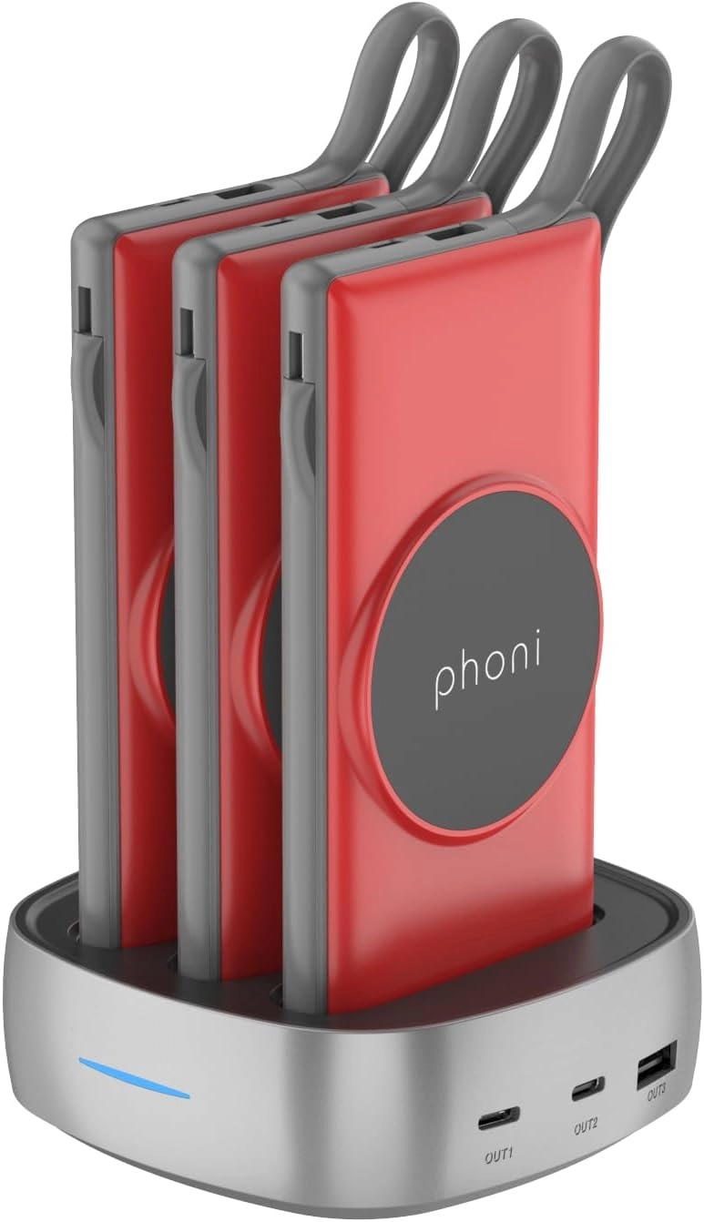 3 in 1 Magnetic Magsafe - 10000mAh 18W Fast-Charging Wireless charging