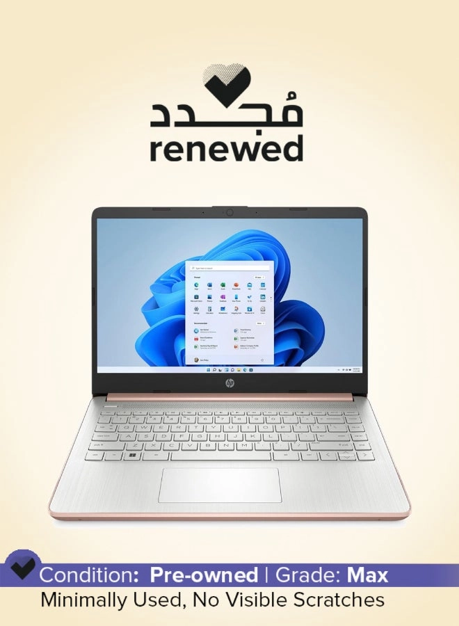 HP (Renewed) DQ Series Notebook 14-DQ0054DX - 14'' Celeron N4120 4GB DDR4 64GB SSD