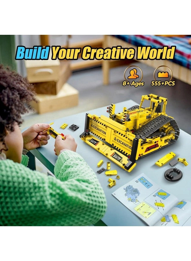 Robot Building Kits - 5-in-1 555 pcs