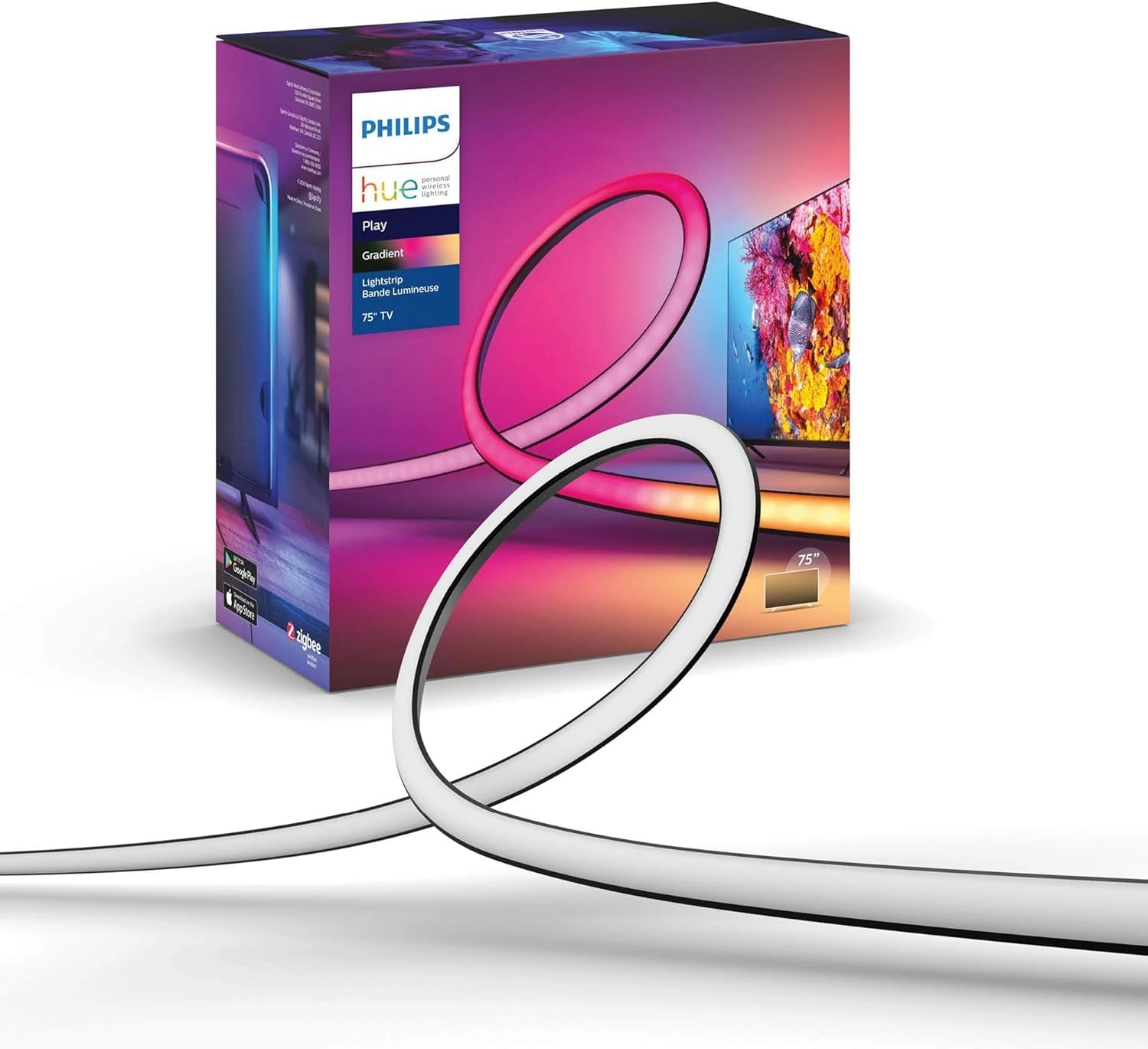Signify North America Corporation Play gradient light strip - 75 Inches