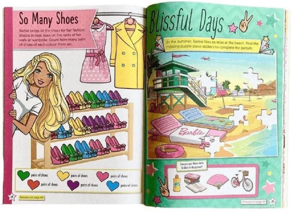 Barbie Sticker Book 1000 pcs