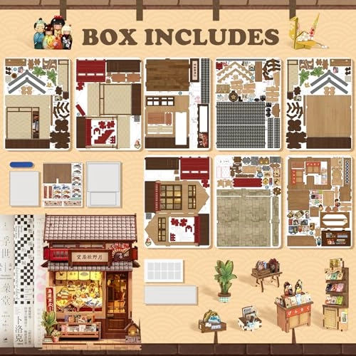 Book Nook - Mini 3D Puzzle Izakaya Shop