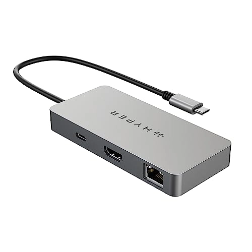 HyperDrive USB C Hub - 86W 4K HDMI 1Gbps Ethernet