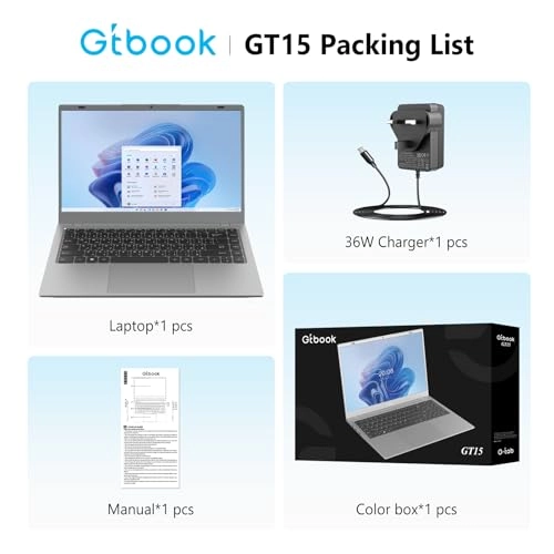 GT15 - 15.6'' Pentium Gold 6500Y 8GB DDR3 256GB SSD