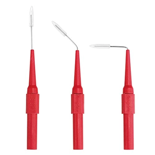 Back Probe Lead Set - 5A 500V 4mm Banana Plug to Alligator Clip