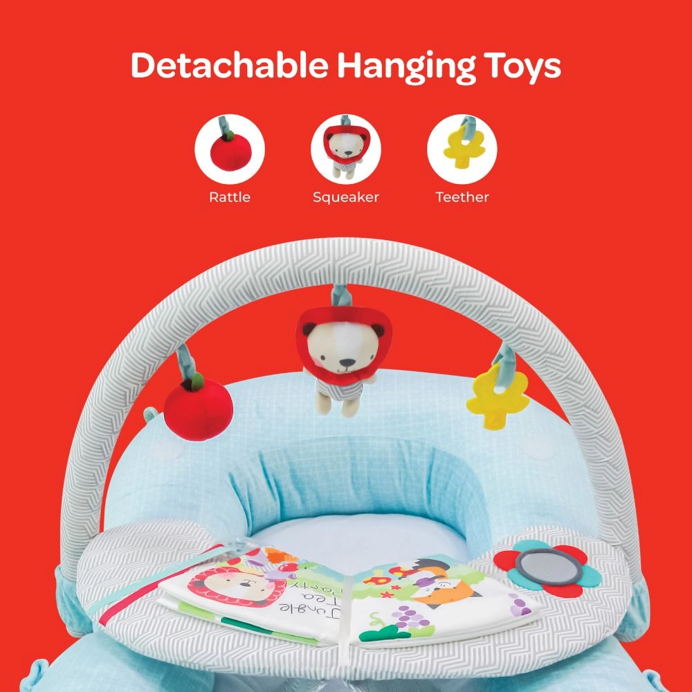 Chirpy Portable Activity Gym Play Mat - 0 months