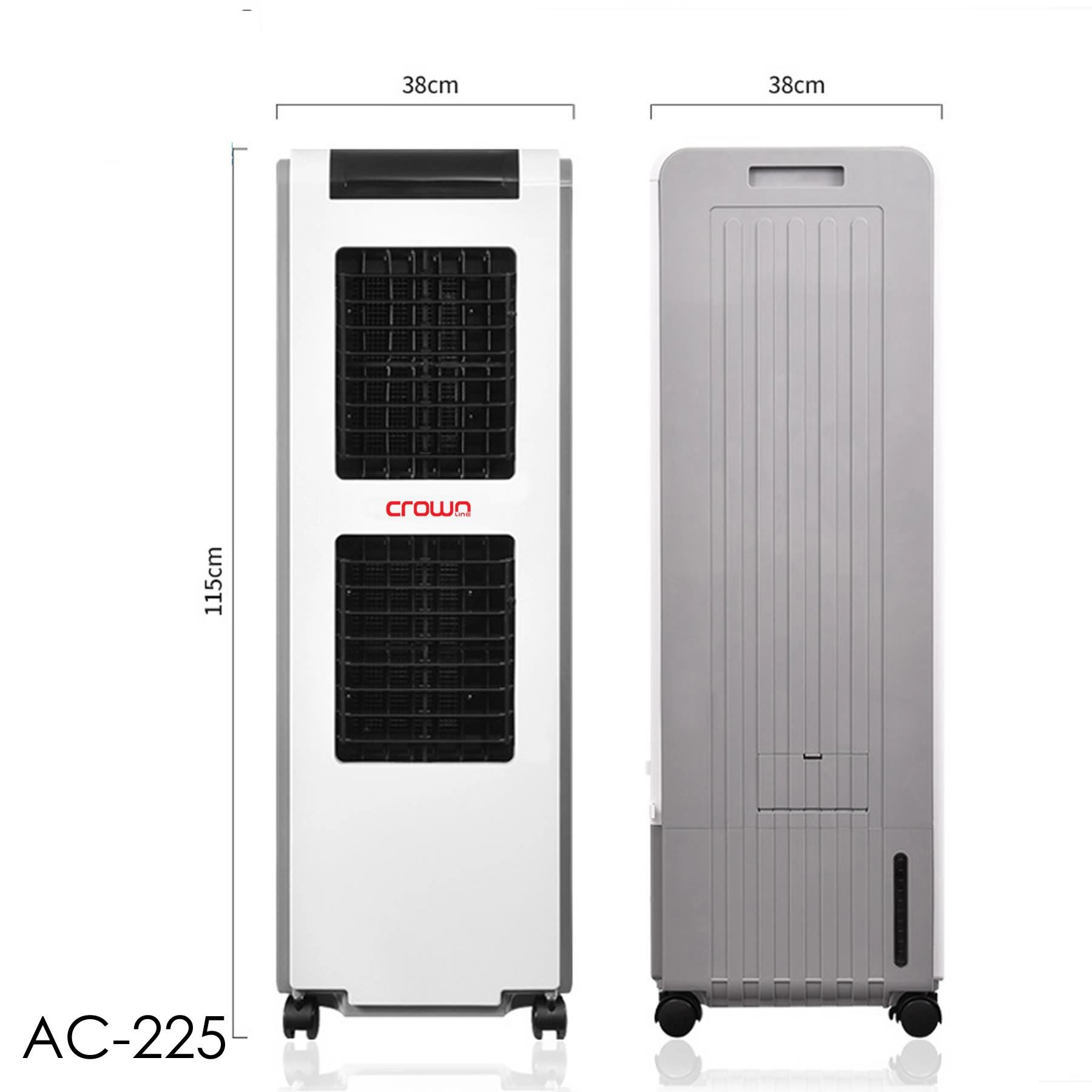 AC 225 - Mobile Evaporative Air Cooler White Remote