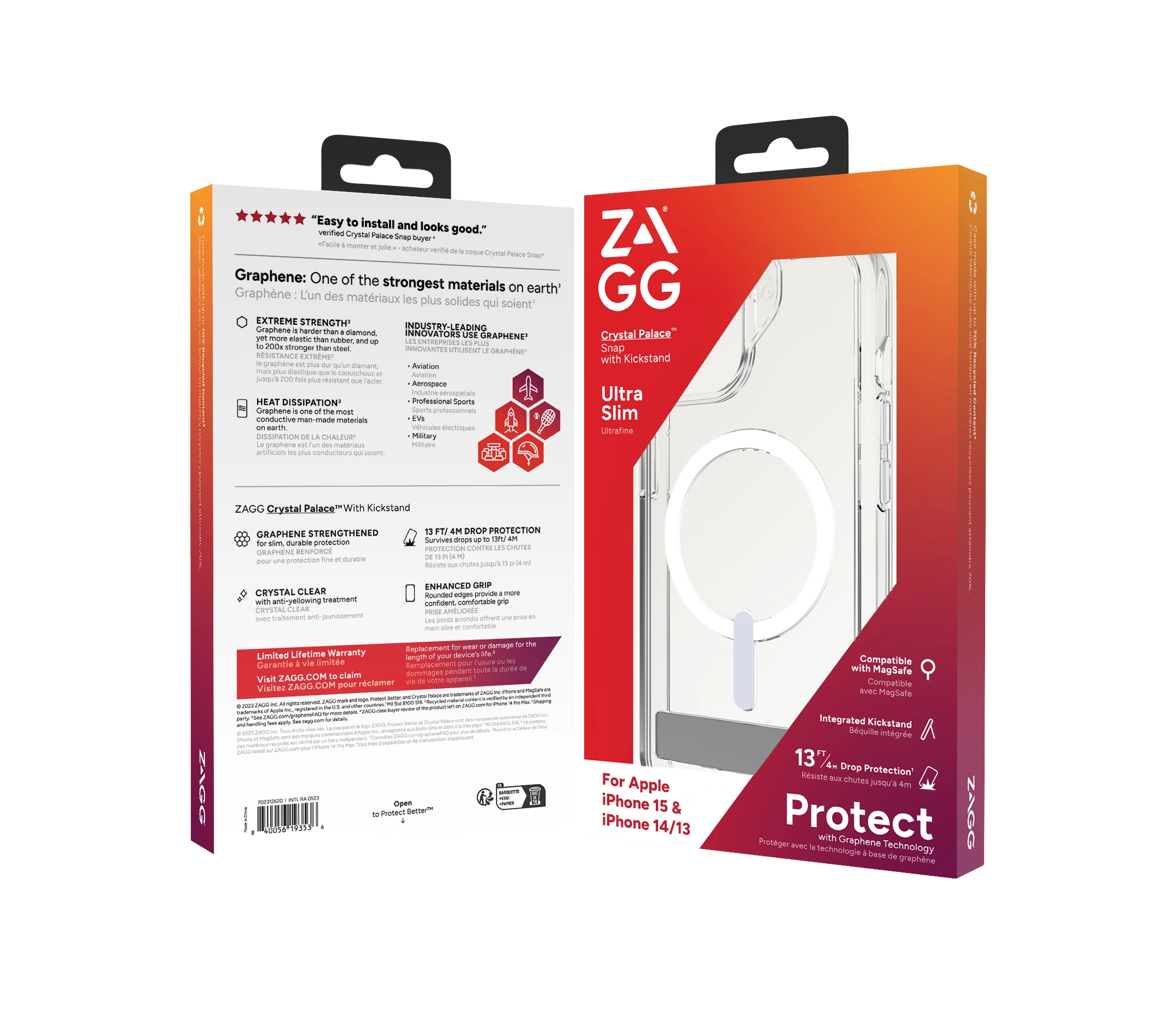 Crystal Palace Snap Clear Case with MagSafe for iPhone 15