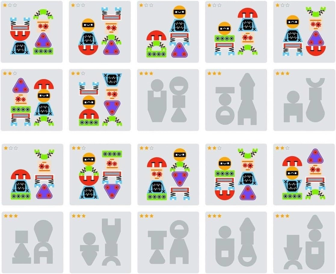 Robot Stacking Blocks - 8 pcs