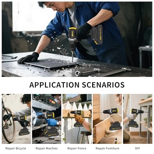 Cordless Drill Driver - 20V 2.0Ah Brushless