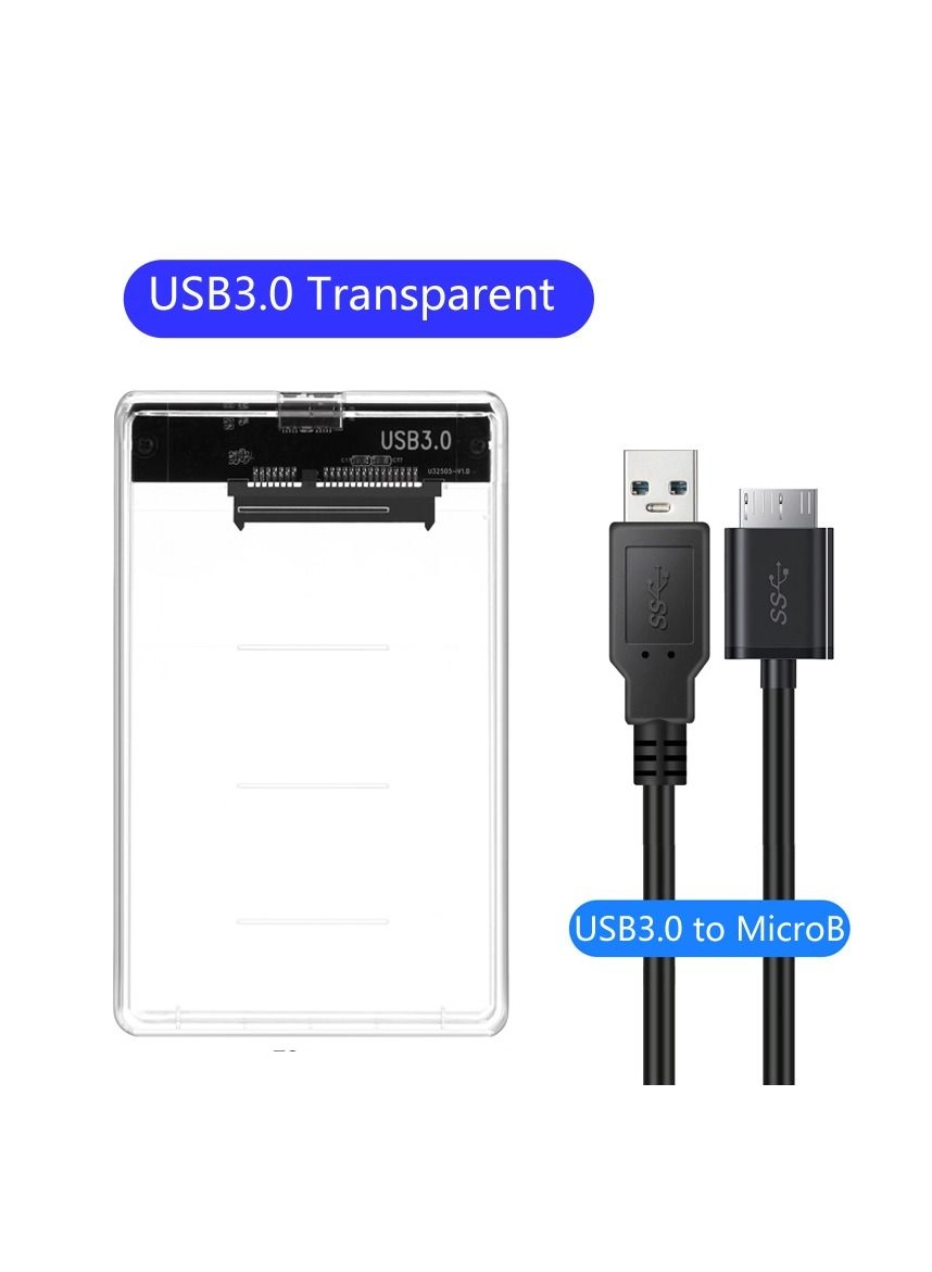 Transparent HDD Case