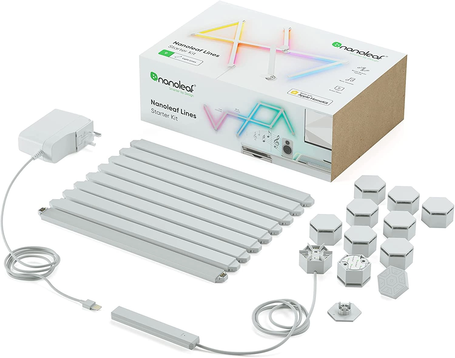 Nanoleaf Lines Starter Kit - 9 piece(s)