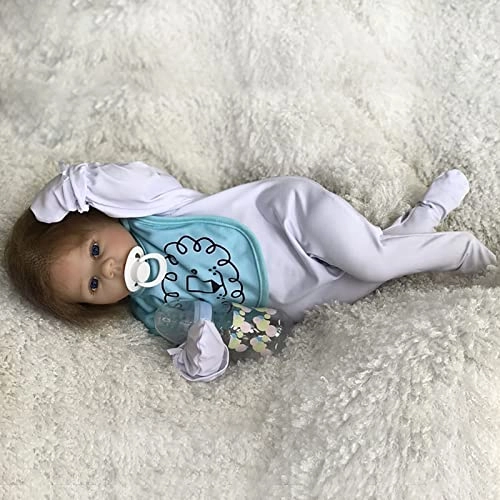 Rebirth Baby Doll - 20 Inch Vinyl Cotton Body Blue Eyes